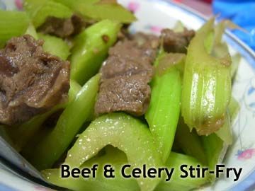 Beef & Celery Stir-fry